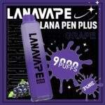 LANA_VAPE_ 9000_PUFSS_葡萄